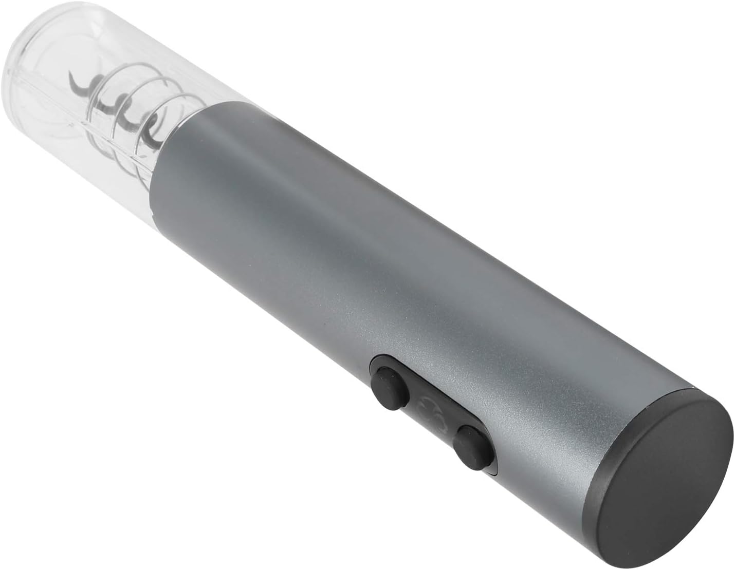 Electric Wine Opener Set, Auto Corks with Foil, Wine Pourer and Vacuum Stopper, Battery ed Bottle Opener for, less Steel and Pla truction (Silver Grey)