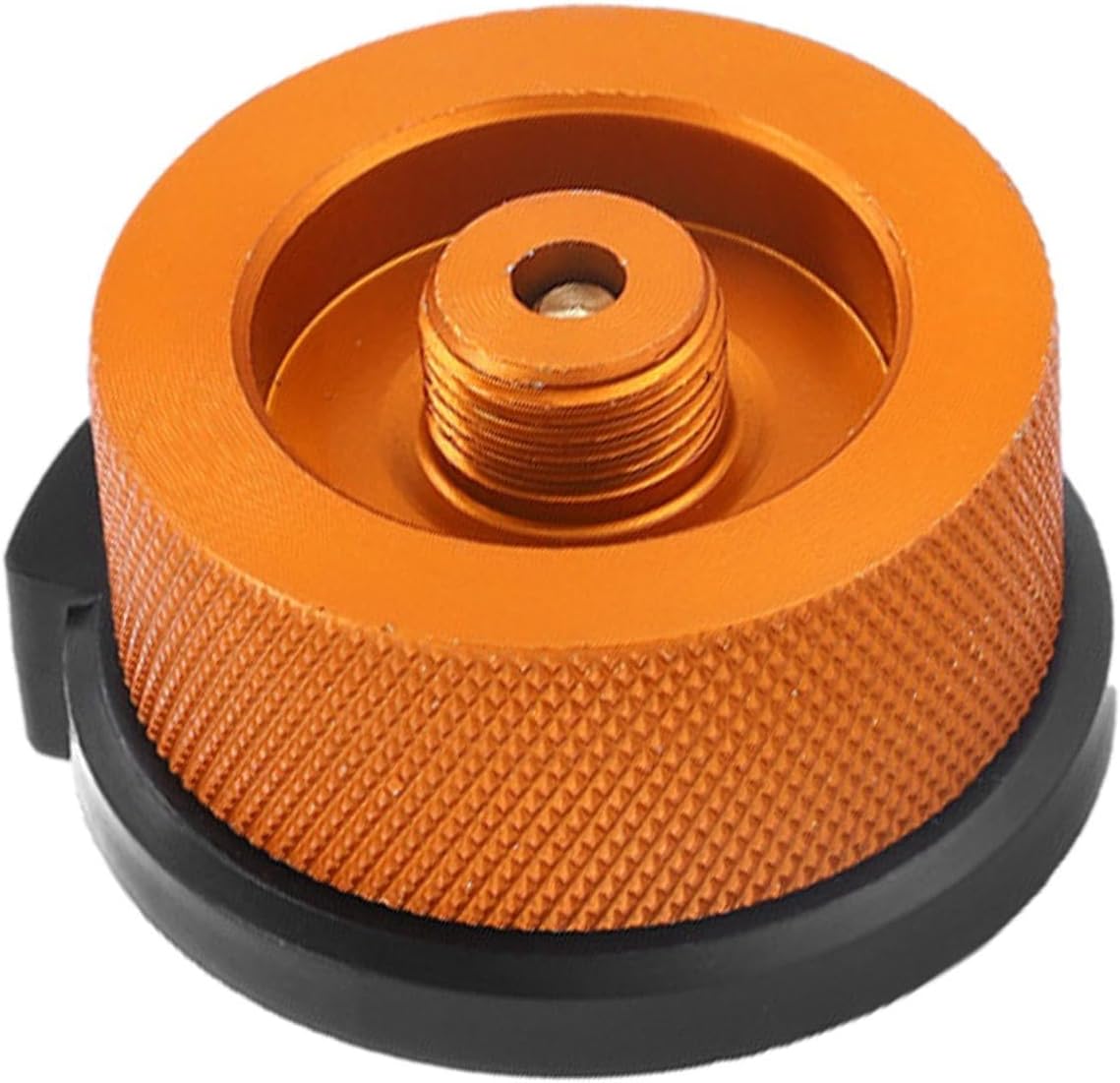 camp stove adapter|gas conversion head butane|tank adapter conversion head|stove burner furnace connector fitting|stove connector aluminum alloy for butane canister for screwing cartridge camping