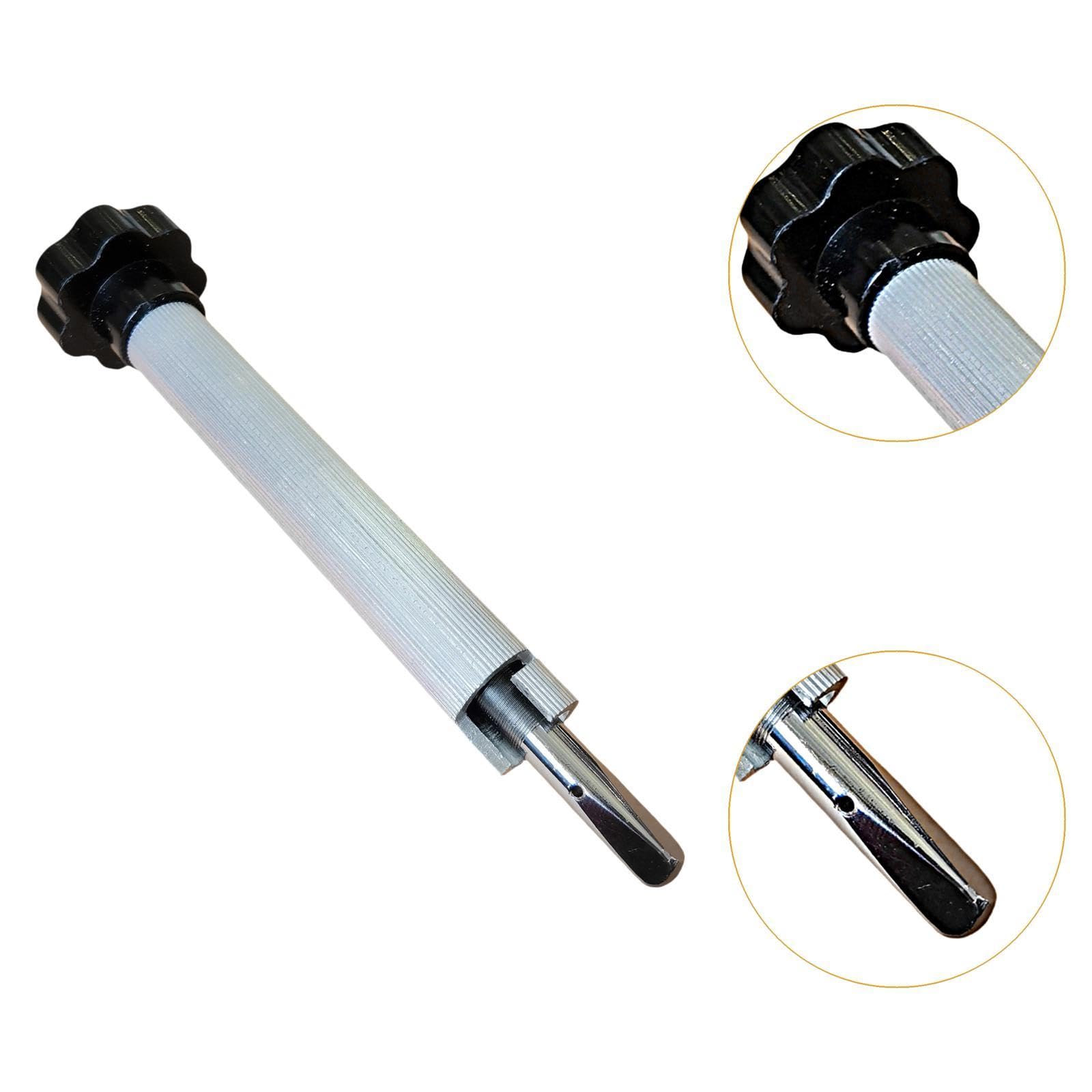 predolo Afinación de Piano Cambio Bobinador de Cuerdas Accesorios Mantenimiento Alto Rendimiento Ligero Eficiente Herramienta de Sujeción de Cuerdas