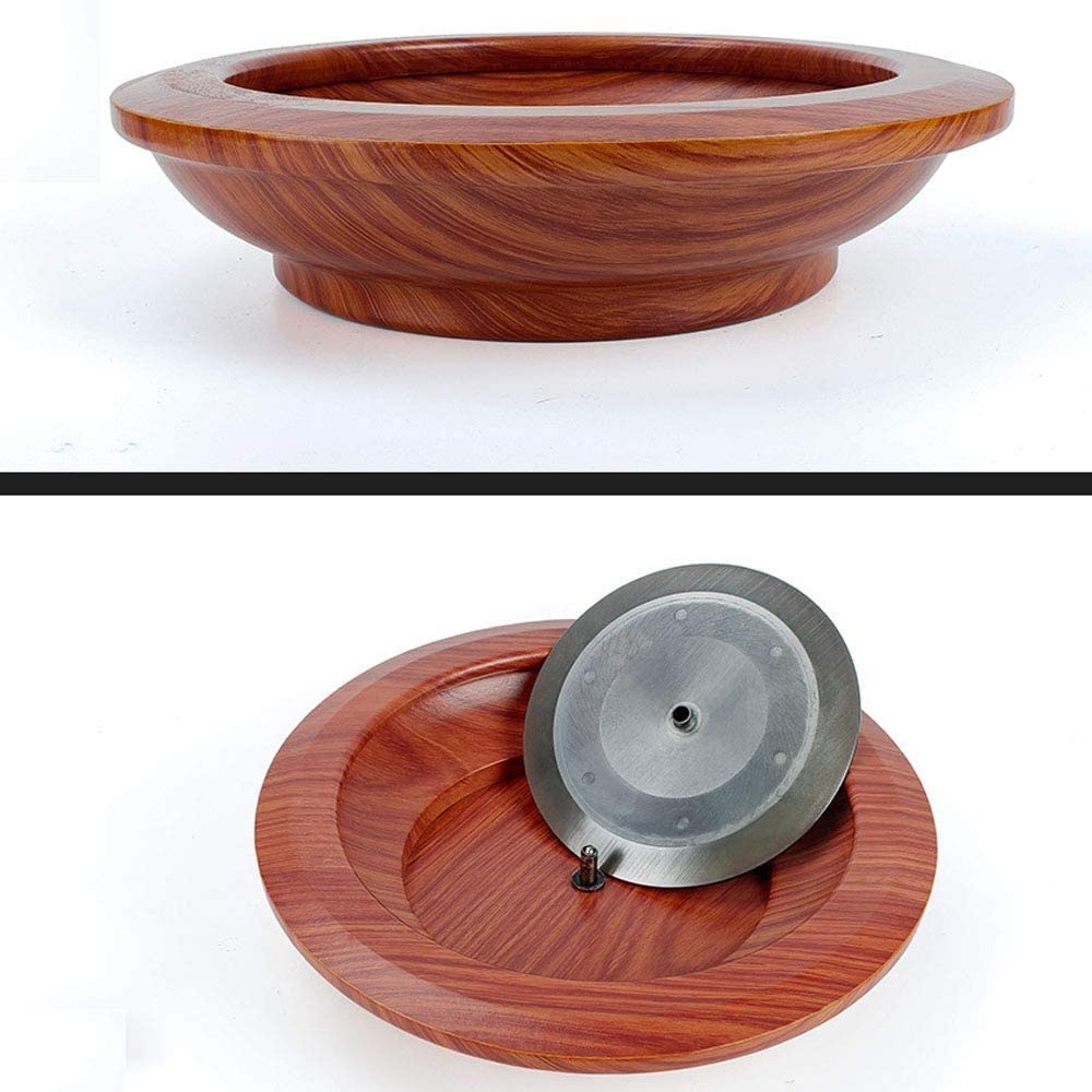 Jeu De roulettes en Bois Professionnel, Jeux De Table De Loisirs avec Plateau Tournant De 12 Pouces, Jeu De Roulette for Adultes, Accessoire De Jeu De Fête
