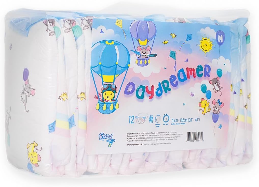 Amazon.com: Rearz - Daydreamer - MEGA 11L Adult Diapers - Large
