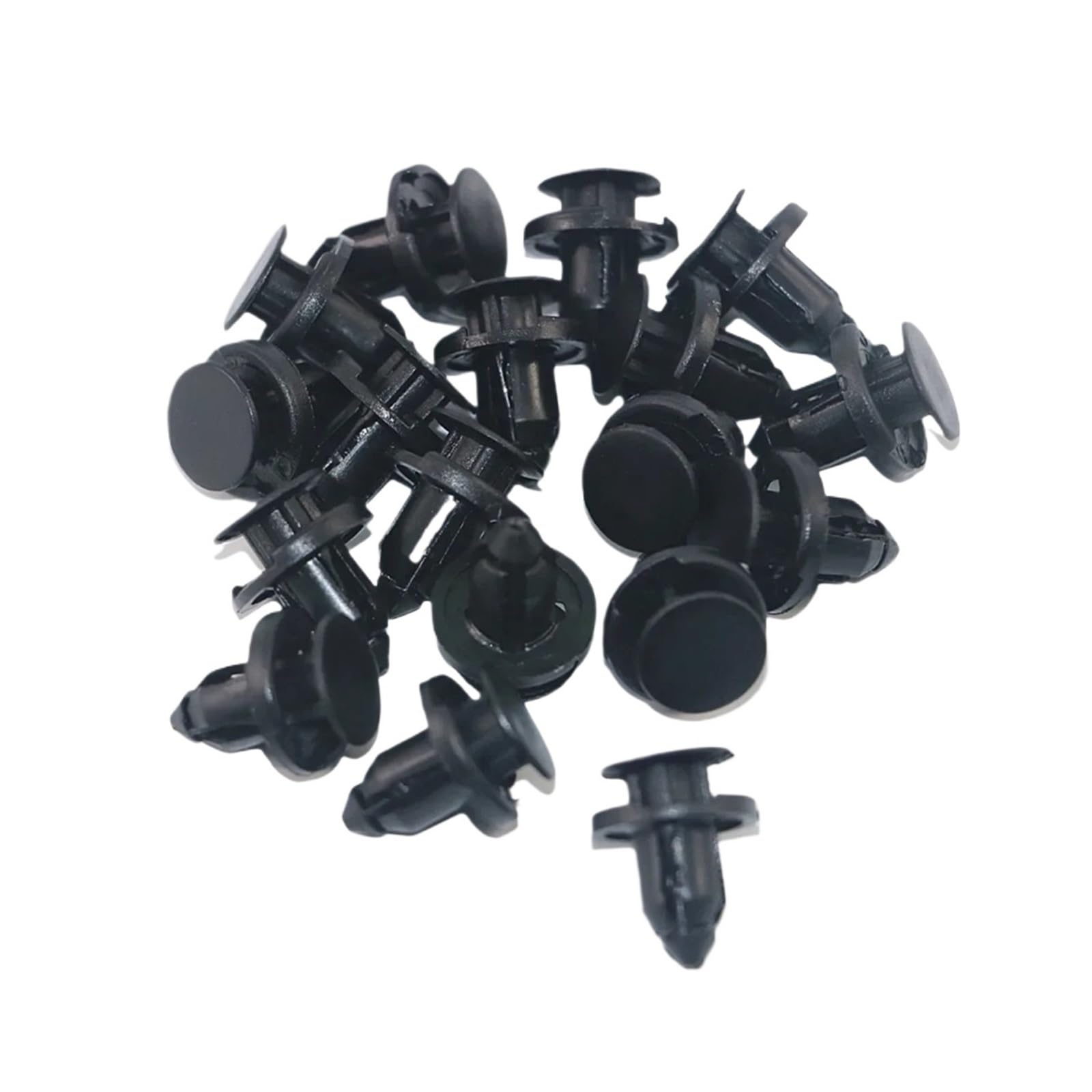 Kxfvyne 50Pcs 10/20/ 8Mm Auto Fasteners Rivets Clips Car Bumper Door Panel Fenders Liner Retainer(50Pcs)