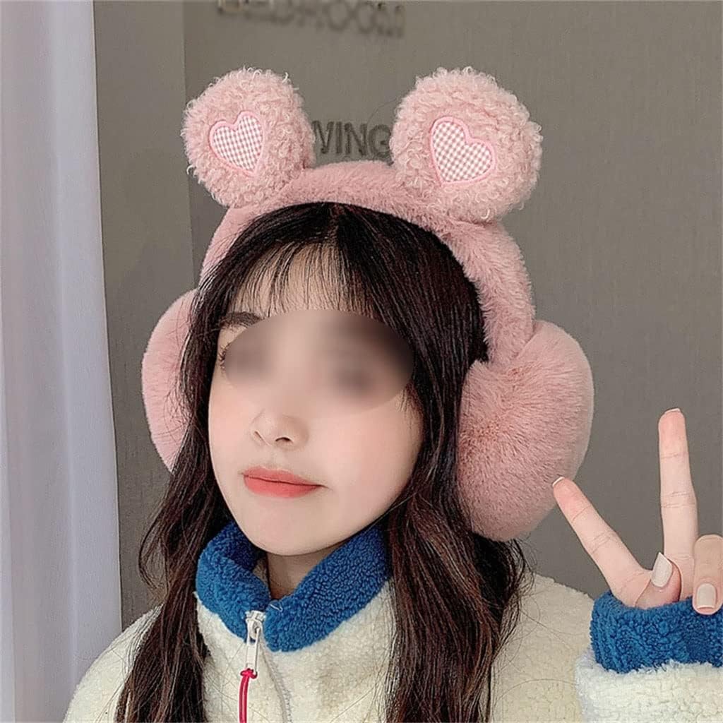 Deep Winter Ear Protection Warm Earmuff Girls Cute Cover Plush Bag Foldable Warmer