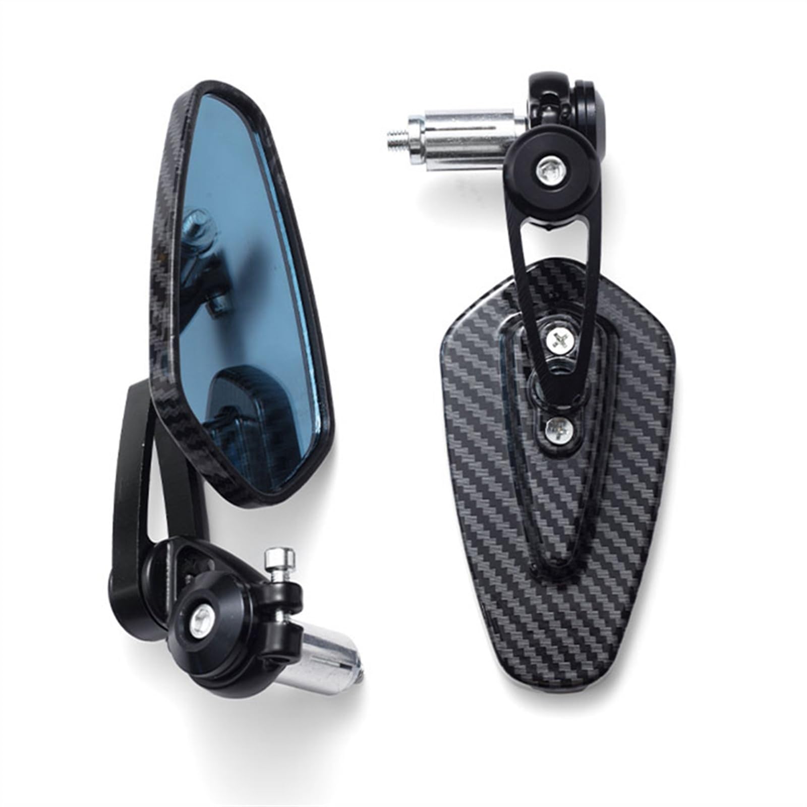 Amazon | バイクミラー サイドミラー き 7/8 