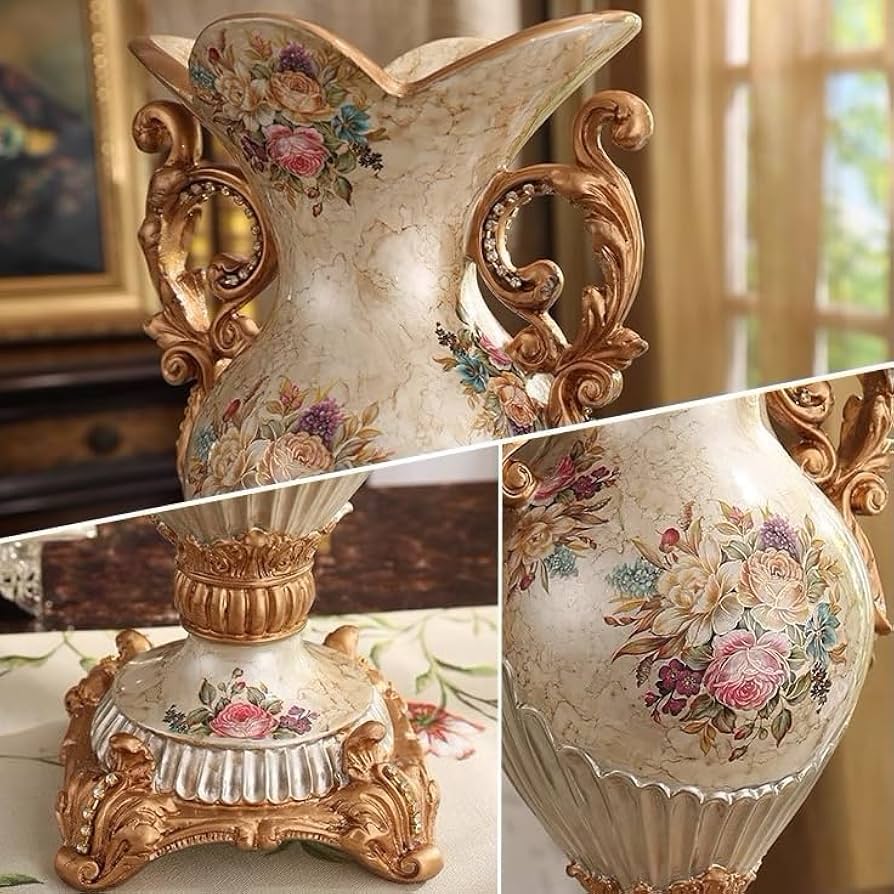 Amazon.co.jp: 【Russel】花瓶 アンティーク 造花 おしゃれ 北欧