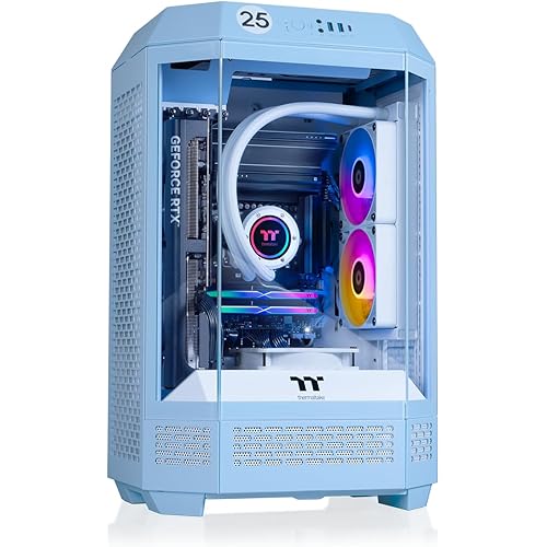 Thermaltake LCGS Reactor 7870H Gaming Desktop (AMD Ryzen™ 7 7800X3D, 32GB 6000MT/s DDR5 RGB Memory, NVIDIA GeForce® RTX 5070, 2TB NVMe M.2, WiFi, Windows 11) T3HB-B850-570-LCS
