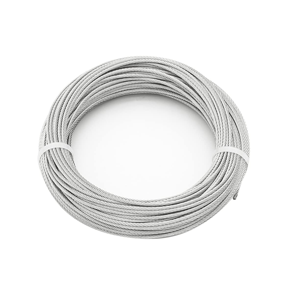 Cable de acero de 12mm resistente con núcleo trenzado de 7x19 hilos para jardín 8