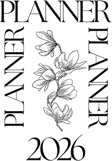 2026 Weekly Planner and Organizer / time management: 6x9 Minimalist Daily & Monthly Agenda for Goal Setting and Productivity (50 Pages)