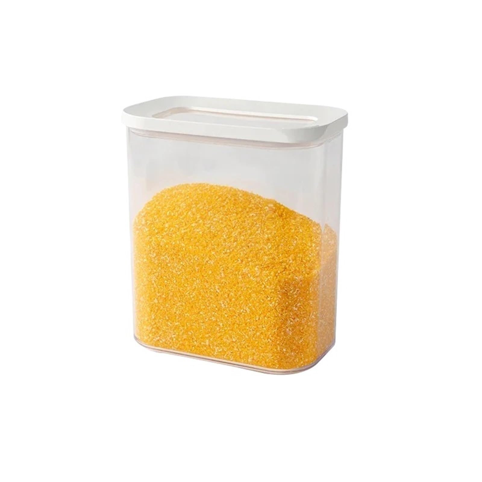LSNNMU 3pcs Plastic Sealed Storage Box Transparent Food Container Coffee Bean Organizer Dried Fruit Cereal Dispenser Kitchen Items For Preserving(1500ml)