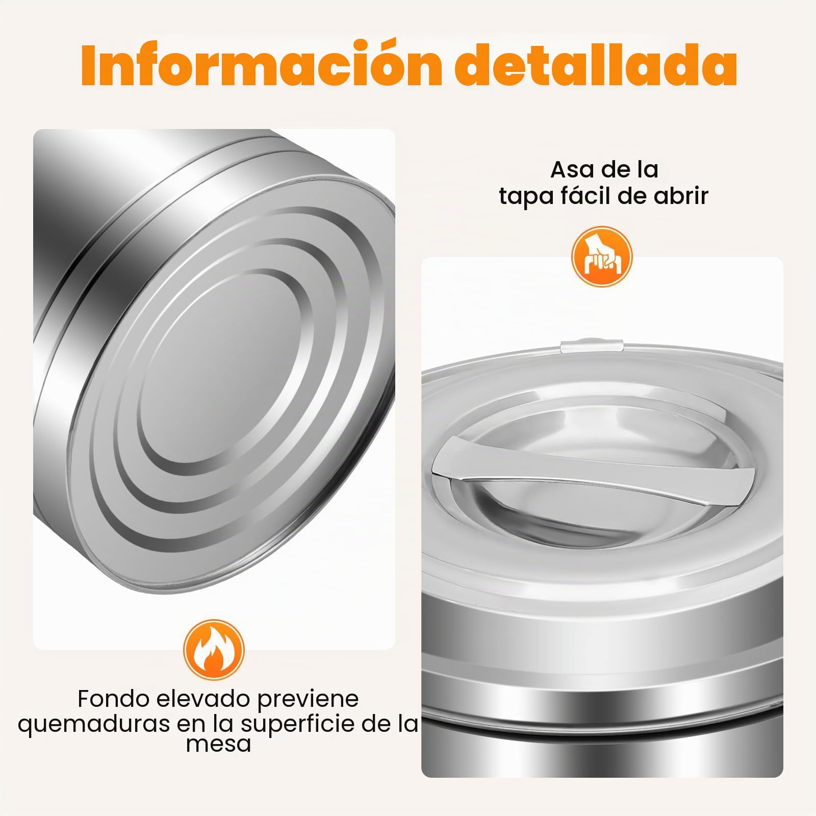 Termo con bomba, 20 l, dispensador de bebidas de acero inoxidable, calentador de alimentos con tapa, para chocolate caliente, té con leche, té helado, leche, zumo, café al aire libre, viajes