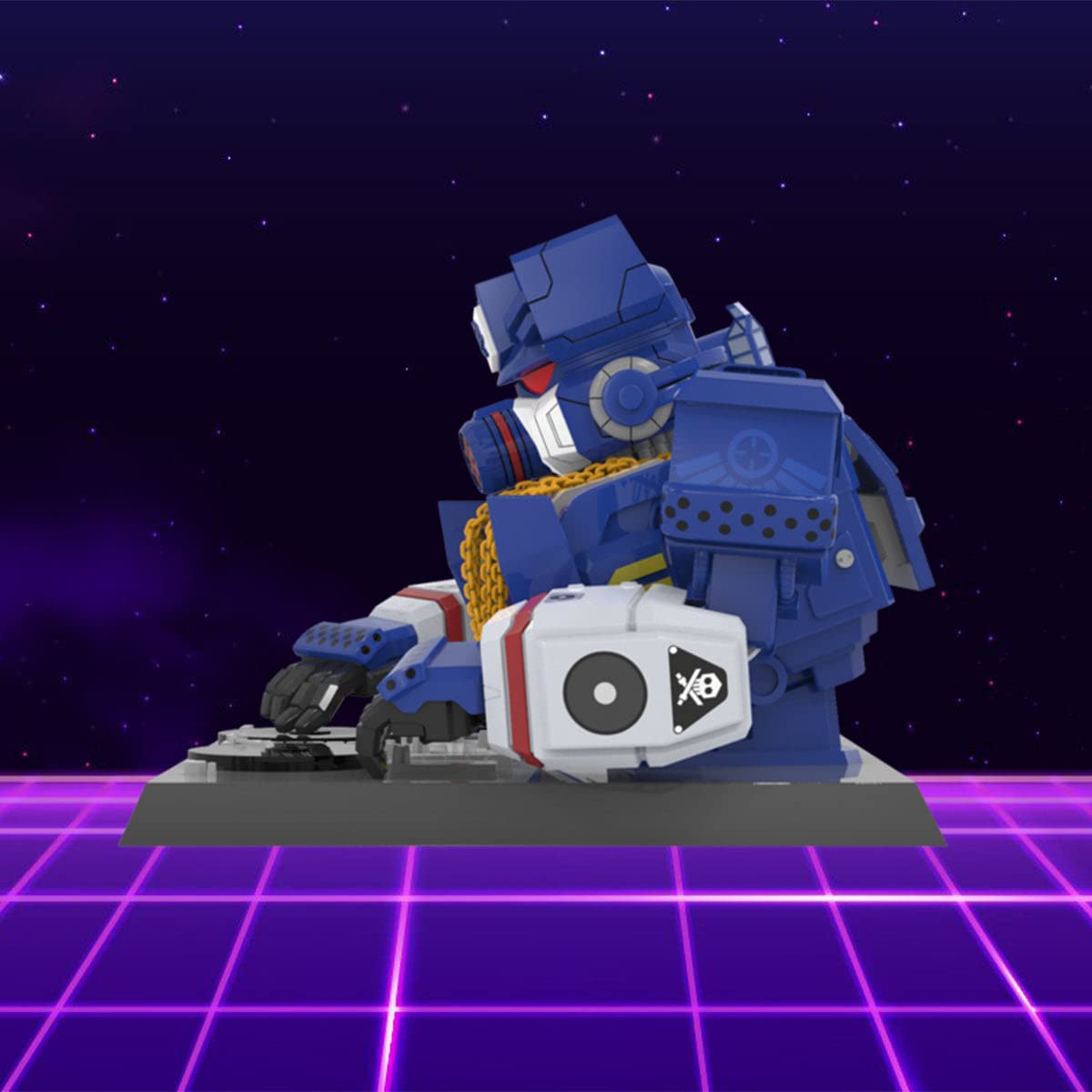 Mighty Jaxx Transformers x Quiccs DJ Soundwave Vinyl Bust : Amazon