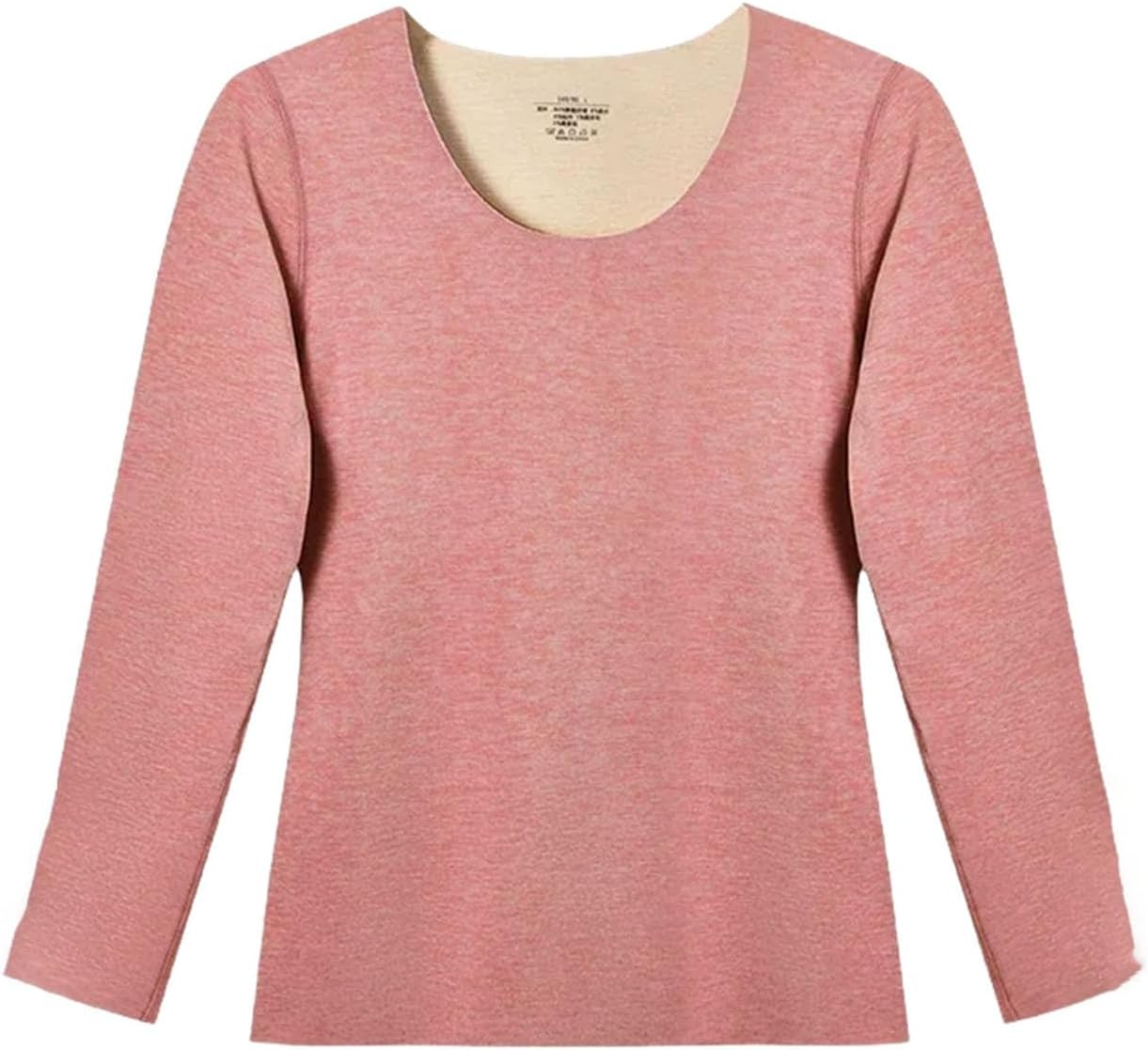 Womens Thermal Top Seamless Cashmere Blend Heavyweight Warm Soft Layering Winter Wear