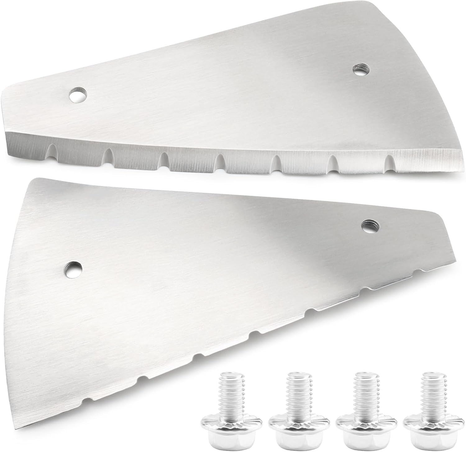 10 Inch Ice Auger Blades Compatible with StrikeMaster Lite-Flite Drill Lazer Mag Power Augers Blade,for StrikeMaster 40v Ice Auger Parts LPD-10PB
