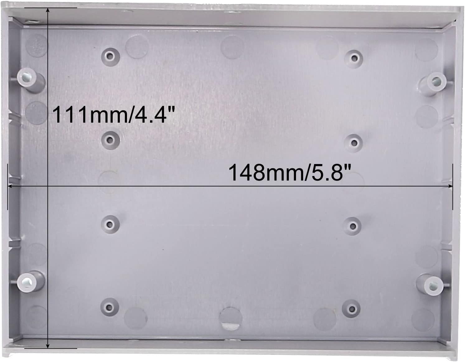 uxcell 155 x 120 x 41mm Electronic Plastic DIY Junction Box Enclosure Case Gray