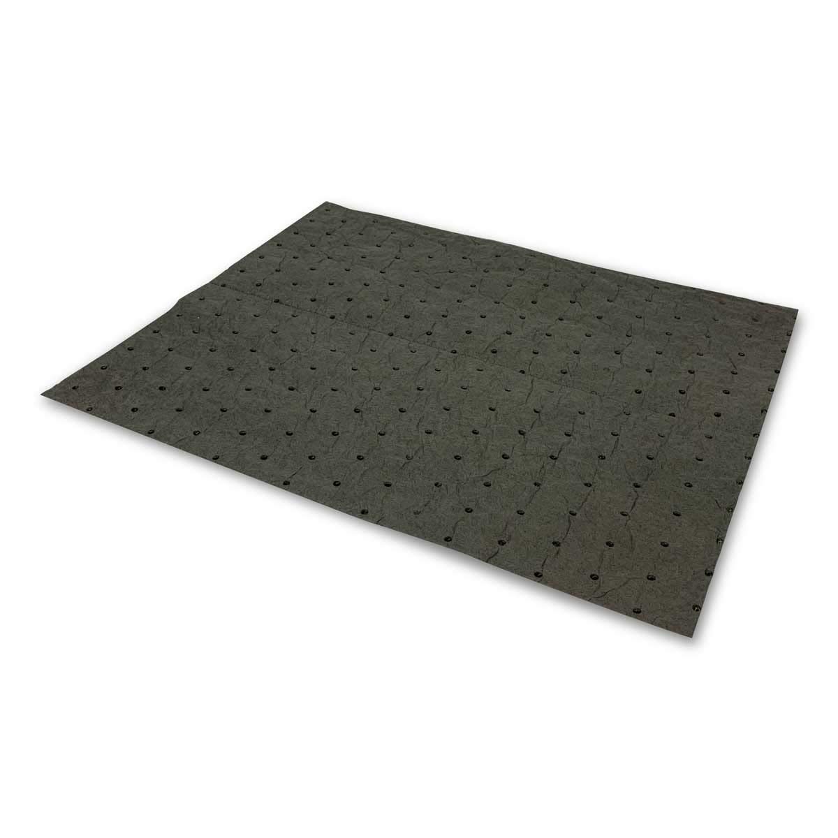 Coussinets universels absorbants gris PUFM50 tapis absorbant huile et eau pour atelier