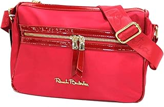 Borsa Donna Tracolla A Spalla Bandoliera Piccola Trasversale Monospalla Nylon Corallo