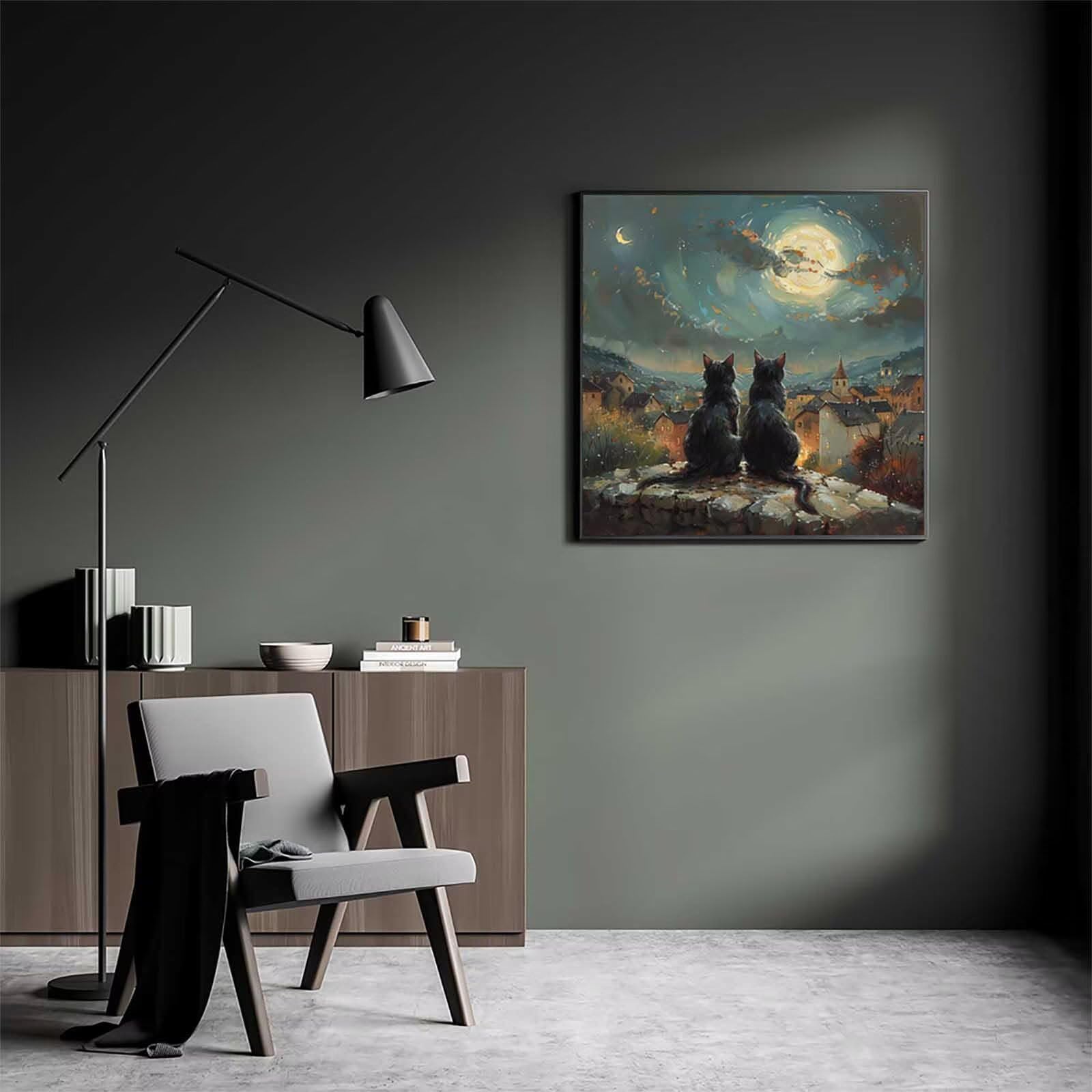 Malowanie po numerach, dla dorosłych, malowanie po numerach, dla dorosłych domów, DIY, rękodzieło, akrylowy pigment, zestaw do rysowania ze pędzlami, hobby dla dorosłych kobiet, dekoracja ścienna do