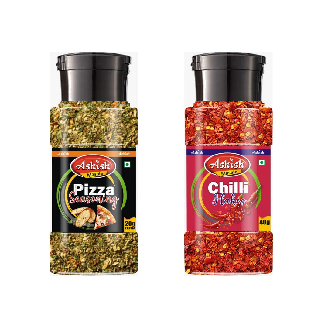 Ashish Masale Pizza Seasonings Oregano and Chilli Flakes Fresh and Natural Mixed Herbs Italian Pizza Seasoning 70gm and Chilli Flakes Masala 40gm Combo (B09ZHFG31S) Amazon Price History, Amazon Price Tracker