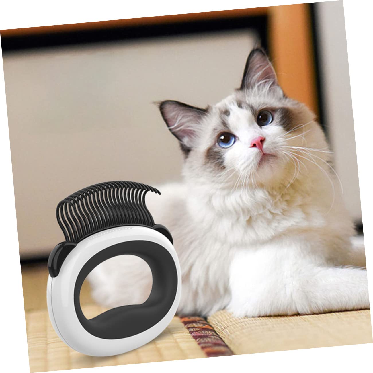FOMIYES 5piezas Cepillo De Grooming Para Gatos y Perros Peine De Limpieza Para Mascotas Masaje y Eliminación De Pelo Muerto Accesorio Para Cuidado De Mascotas Casa