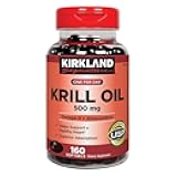 Kirkland Signature Krill Oil 500 Milligram 160 Softgels