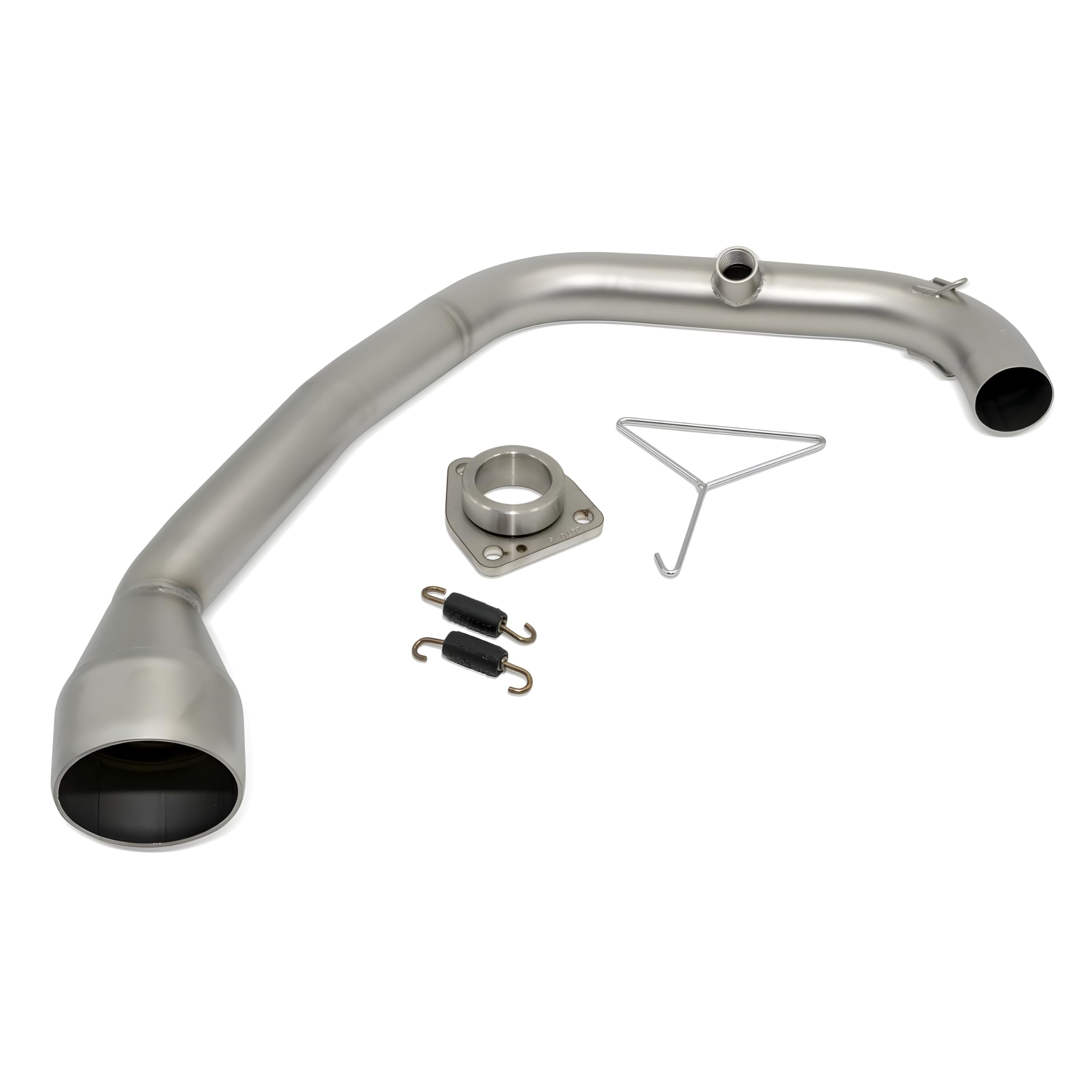 Maxtuned Manifold LeoVince Exhaust Manifold SBK Stainless Steel for Husqvarna Svartpilen/Vitpilen 125 Year 2021 >