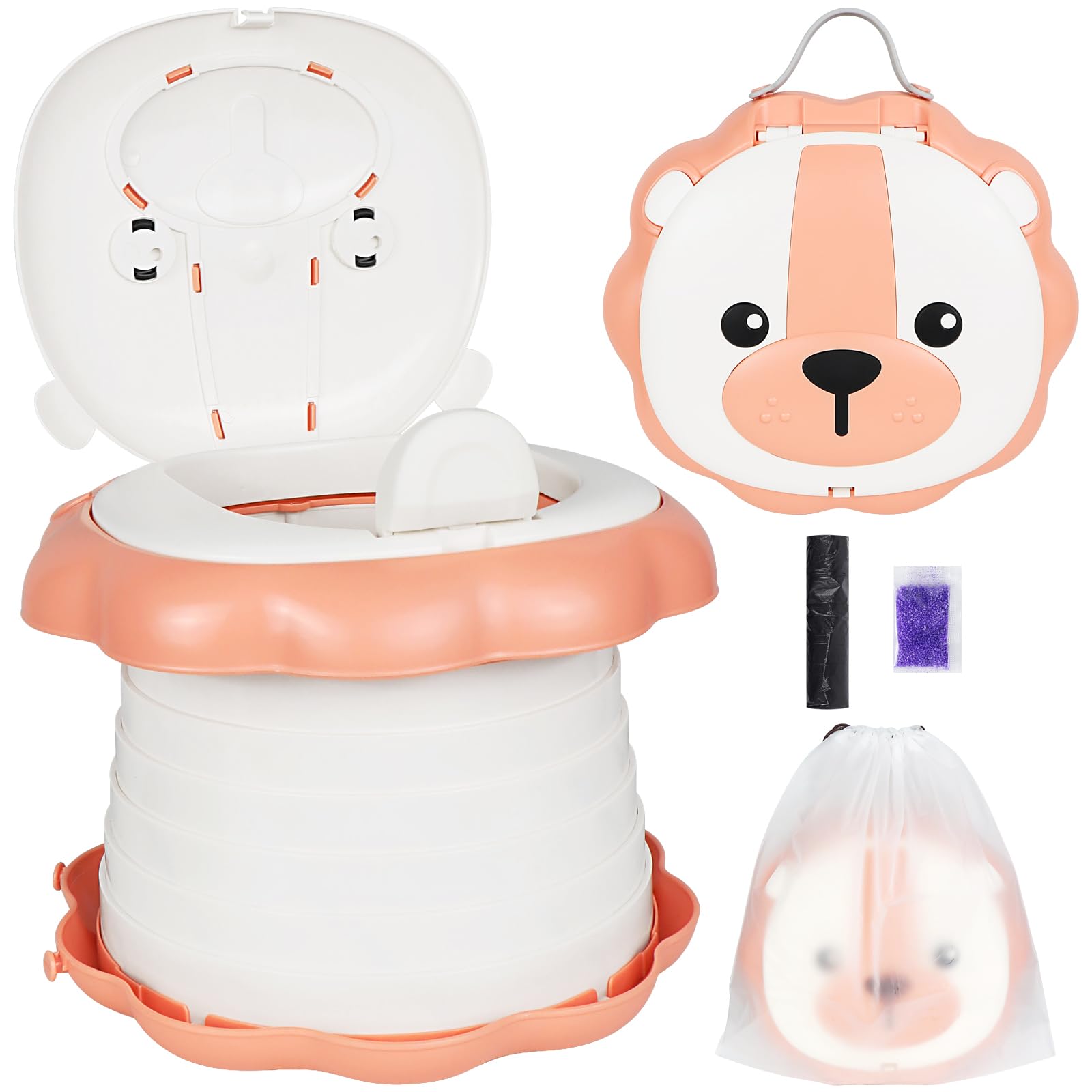 Yeelua Baby Potty Training Toilet Seat with Potty Bags