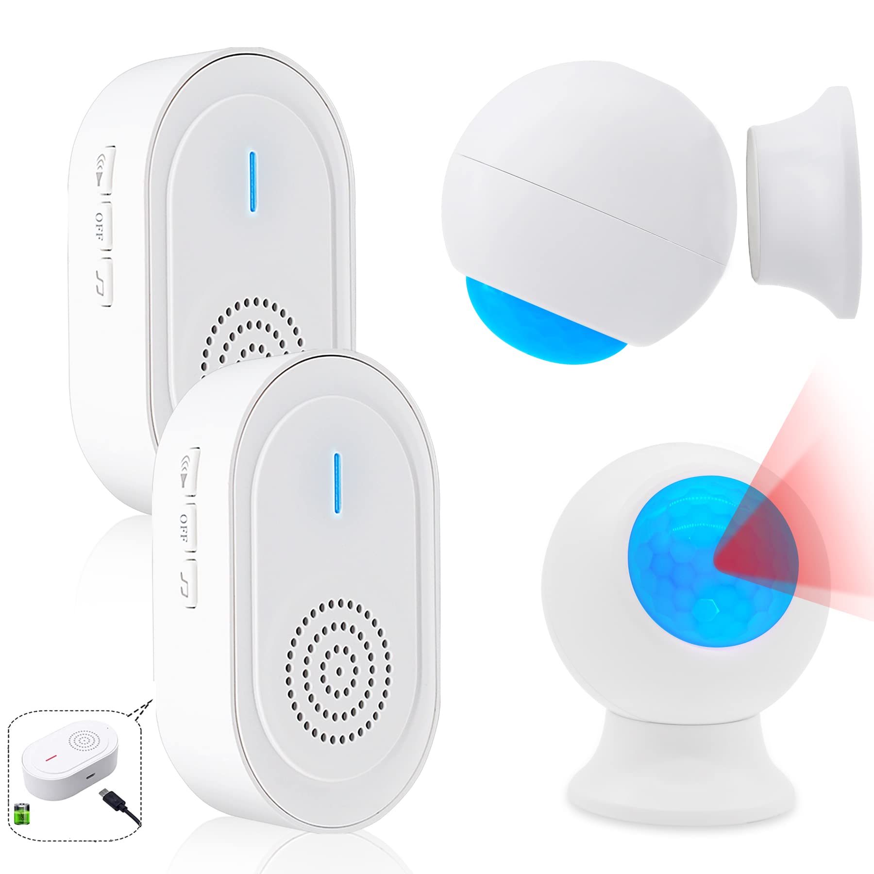 Buy CallToU Portable Bed Sensor Alarm and Fall Prevention for Elderly