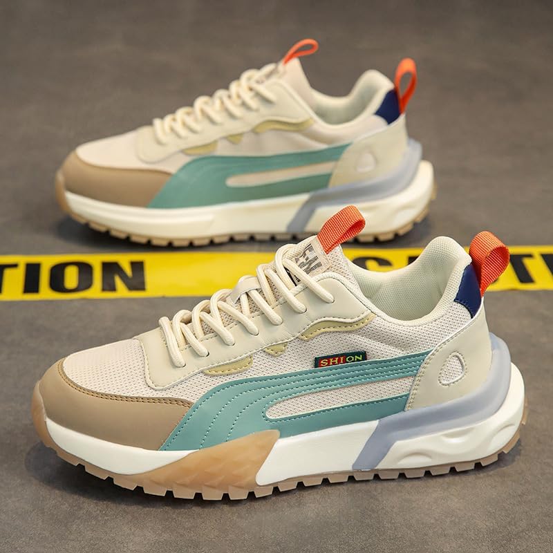 Clolinde Men's Mesh Sneakers – Breathable Casual Running Shoes for Men, Lightweight Athletic Walking Tennis Shoes, Sports Shoes for Men - Image 3