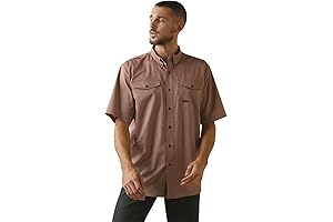 Ariat Work Shirt for Men: The Rebar Made Tough Venttek Durastretch