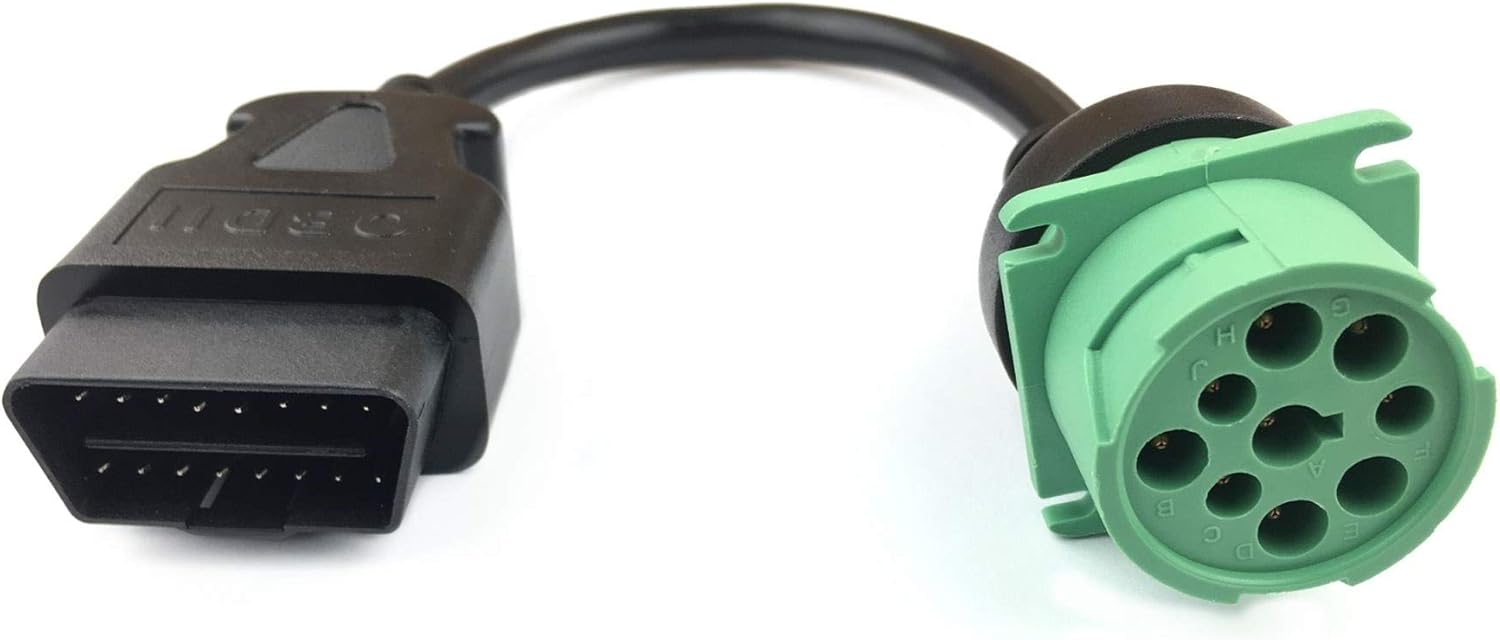 Crossover cable J1939 CAN1 to CAN3 diagnostics adapter Paccar Peterbilt