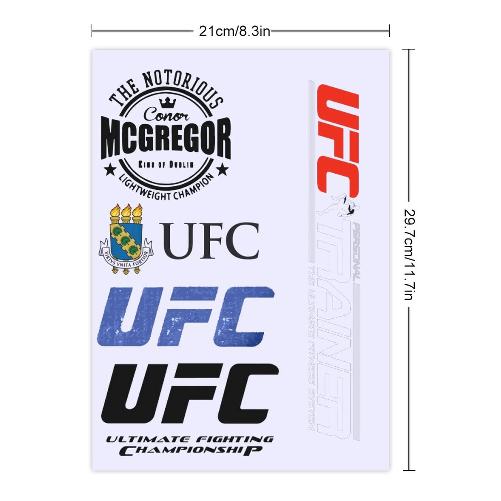 Amazon.co.jp: ステッカーセット 総合格闘技 UFC コナー マクレガー