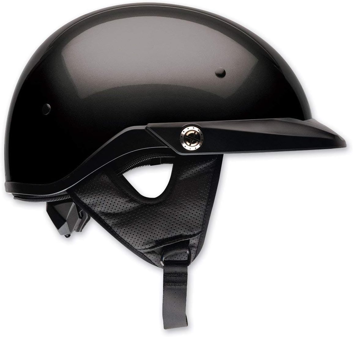 Bell Powersports Pit Boss Gloss Black X-Small/Small