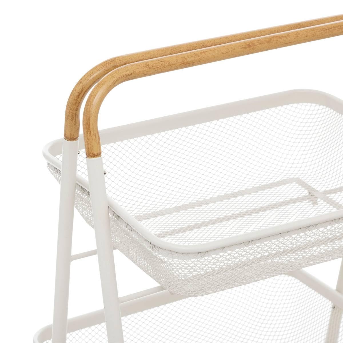 5five - servierwagen mit rollen "mayaj" 3 ebenen 48x41,5cm