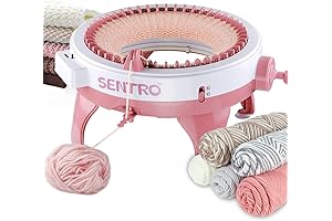 Sentro 48-Needle Knitting Machine: Effortless Knitting Perfection