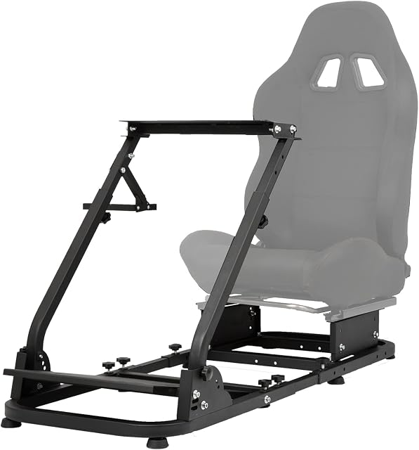 Dardoo Classic Racing Simulator Frame Foldable Frame fit for Logitech G29 G920&Thrustmaster T80 T150 Steering Wheel