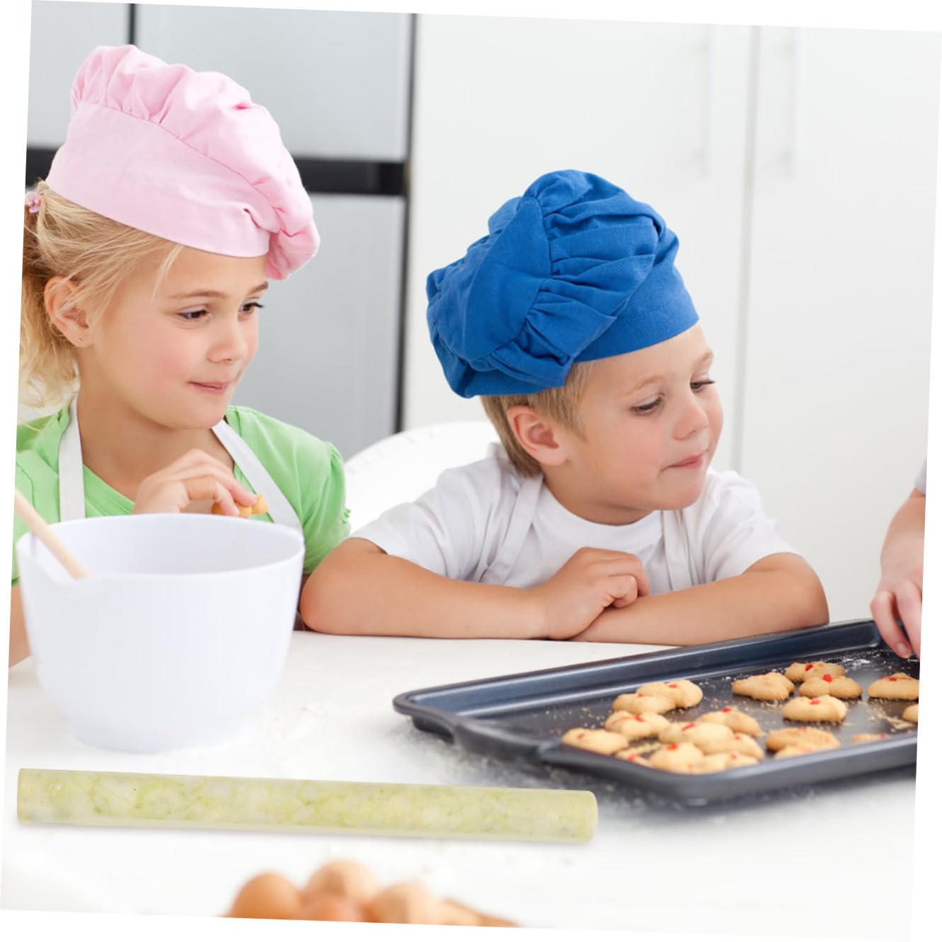Artefacto De Rodillo Para Amasar Masa Rodillo De Cocina Antiadherente Herramienta De Cocina Para Hornear Para Envoltorios De Dumplings Suministros Para Hornear El Hogar