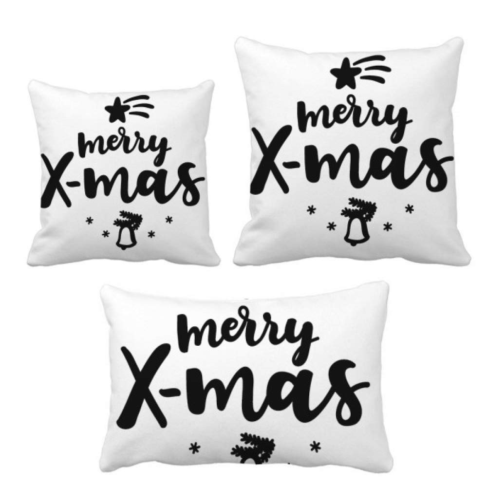 Coussin de Noël Joyeux Noël pour décorer votre canapé de salon chaleureux