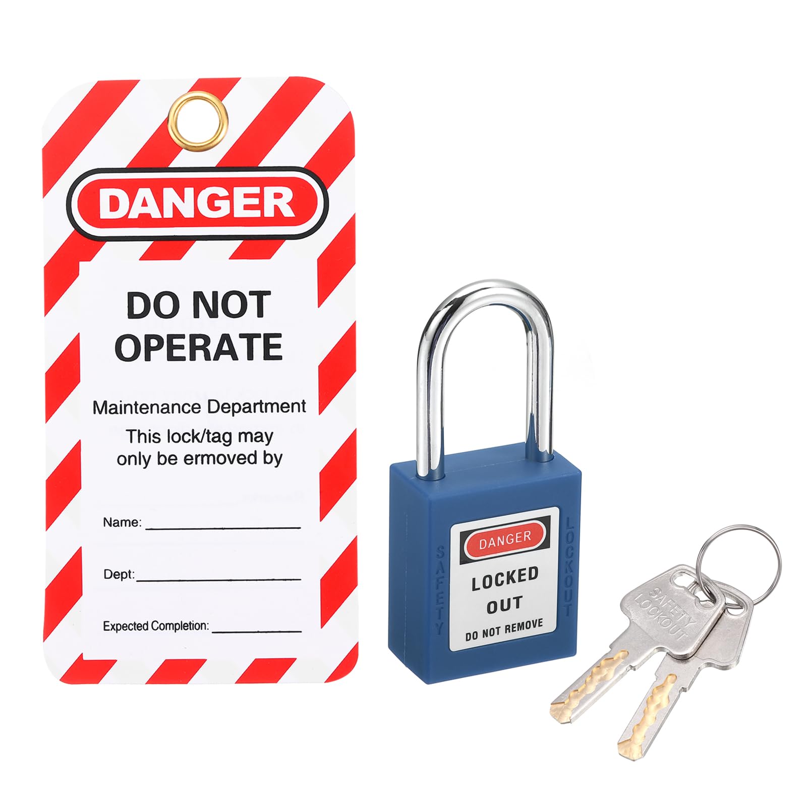 PATIKIL Lockout Tagout Locks with Key