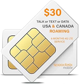 $30 SIM Card for GSM GPS Tracking Kid Child Elderly Pet SmartWatch Car Tracker Devices Locators - 6 Months Service - USA Canada & Mexico Roaming