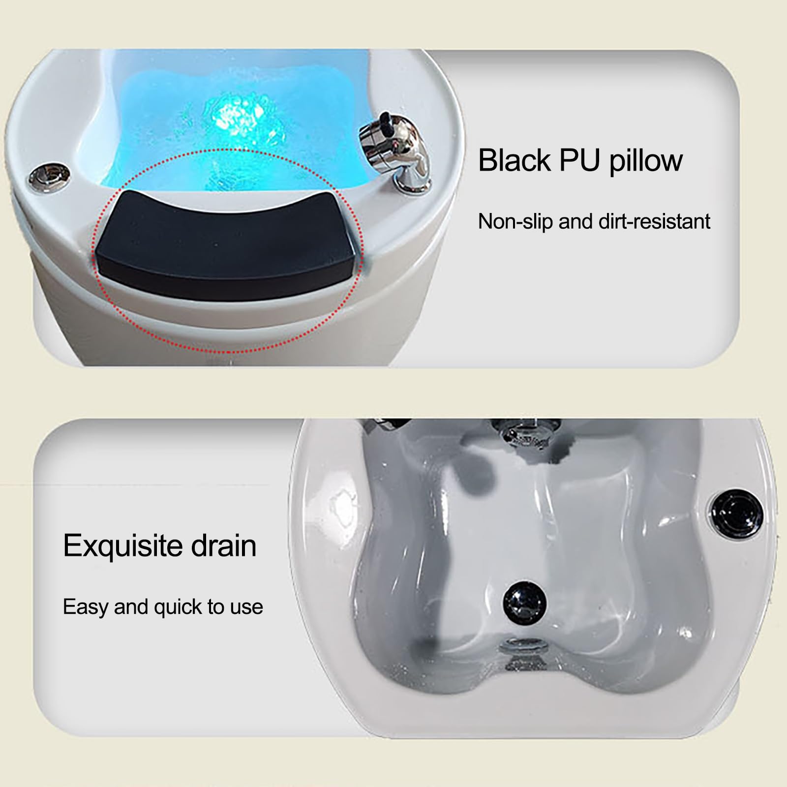Spa kąpiel stóp pedicure dom spa pedicure wanna regulowana temperatura z pedicure podnóżek i masaż kolorowa lampa poprawia krążenie krwi
