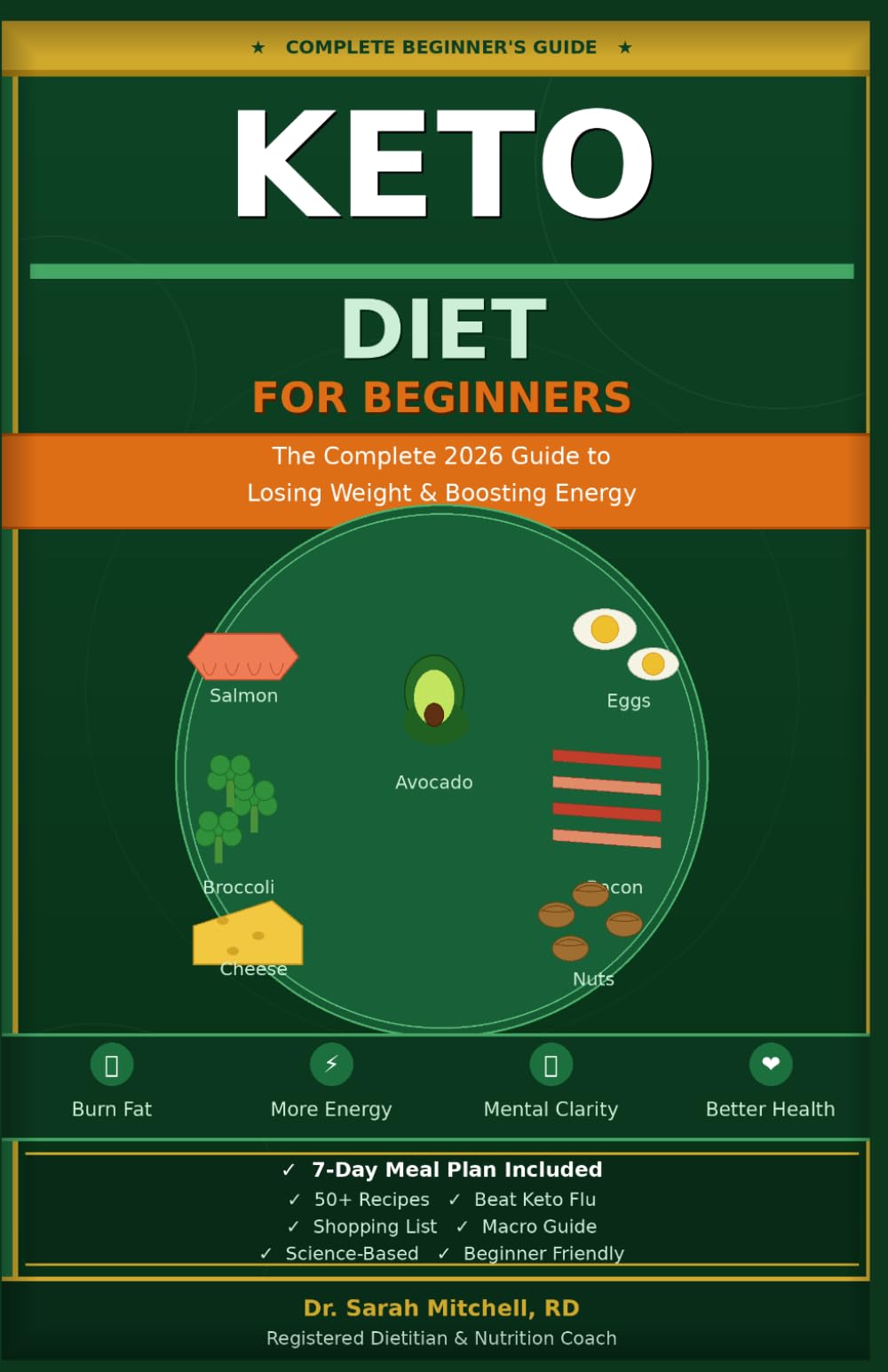 keto diet for beginners: the complete guide to losing weight and boosting energy