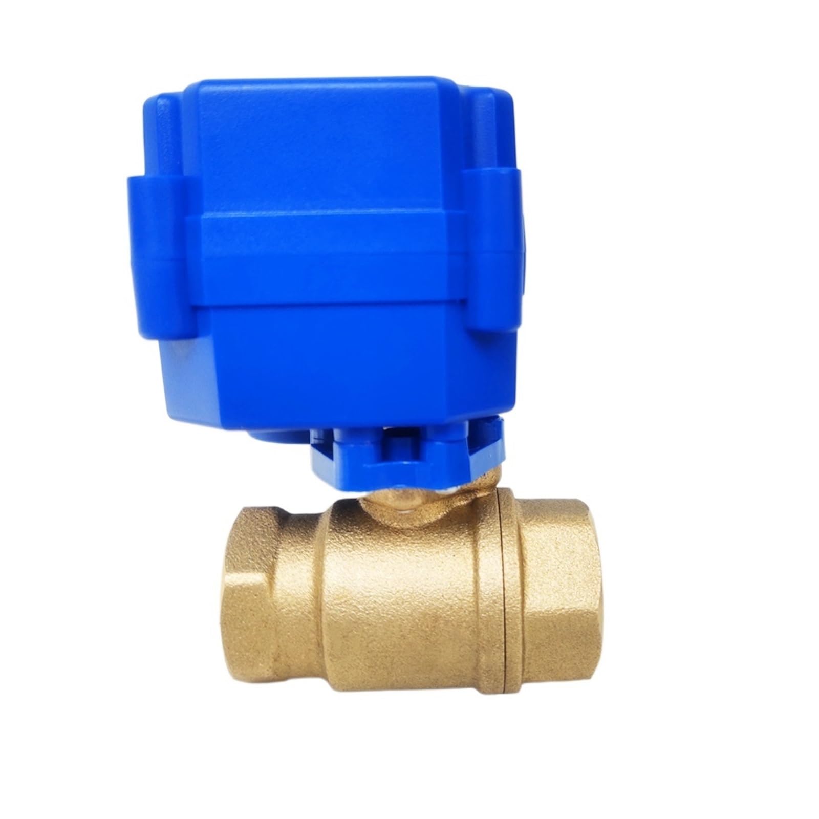 Valvola a sfera Valvola for motore elettrico da 1/2" in ottone, valvola motorizzata DC12V con 3 fili, valvola elettrica DN15 for il controllo 'acqua Per attrezzature per acqua potabile