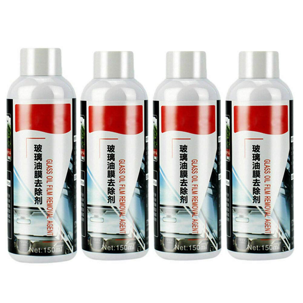 GLASS MARKS REMOVER Glass Clean 150ML 9H/PH Cleaner ON Mighty, All-Purpose Glass Marks Remover Cleaner Car Windshield