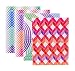 Set of 4 HARDCOVER Composition Notebooks by MEAD - College Ruled, 100 sheets, 9 3/4" x 7 1/2", Assorted Designs
