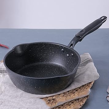 Trendy Retail ?Non-Stick Round Frying Pan Egg Pan Mini Saucepan Kitchen Cookware 24cm (70010903TR)