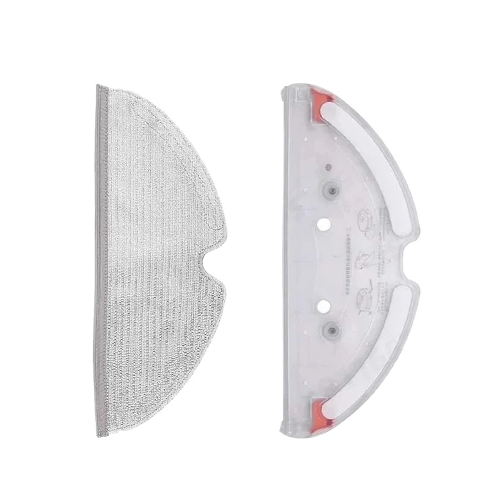 Bandeja for fregonas, Tanque de Agua, Cubo de Basura, Caja for con filtros Hepa, aspiradora, Accesorios for Cajas | Orange 2pcs