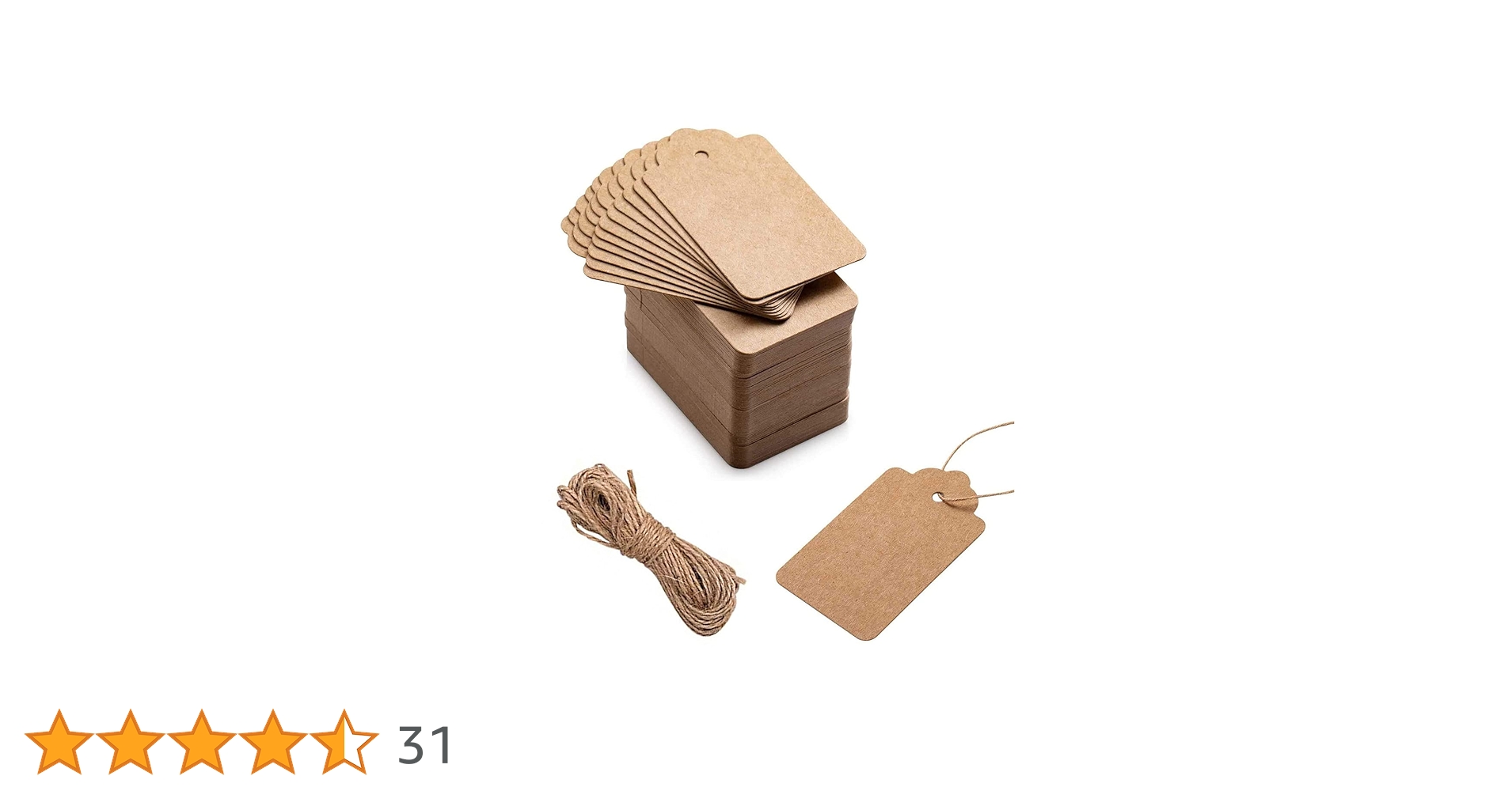 panクン様タグ付き値札なし36ブラック 値札タグ M 下げ札 糸付きタグ 30×10mm 100枚 D096.D100 | Pay ID