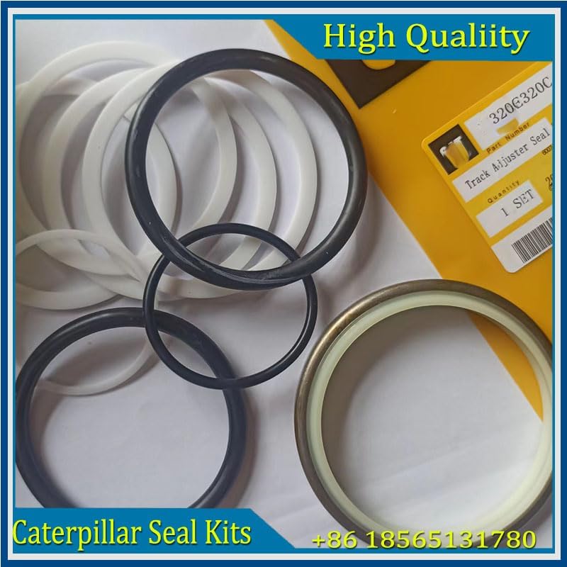 Factory Price E320B E320C E320D E320 Chain Adjust Seal Kits For Caterpillar Excavator Track Adjuster Cylinder Seal Kit 901408 - (Color: 1 pc)