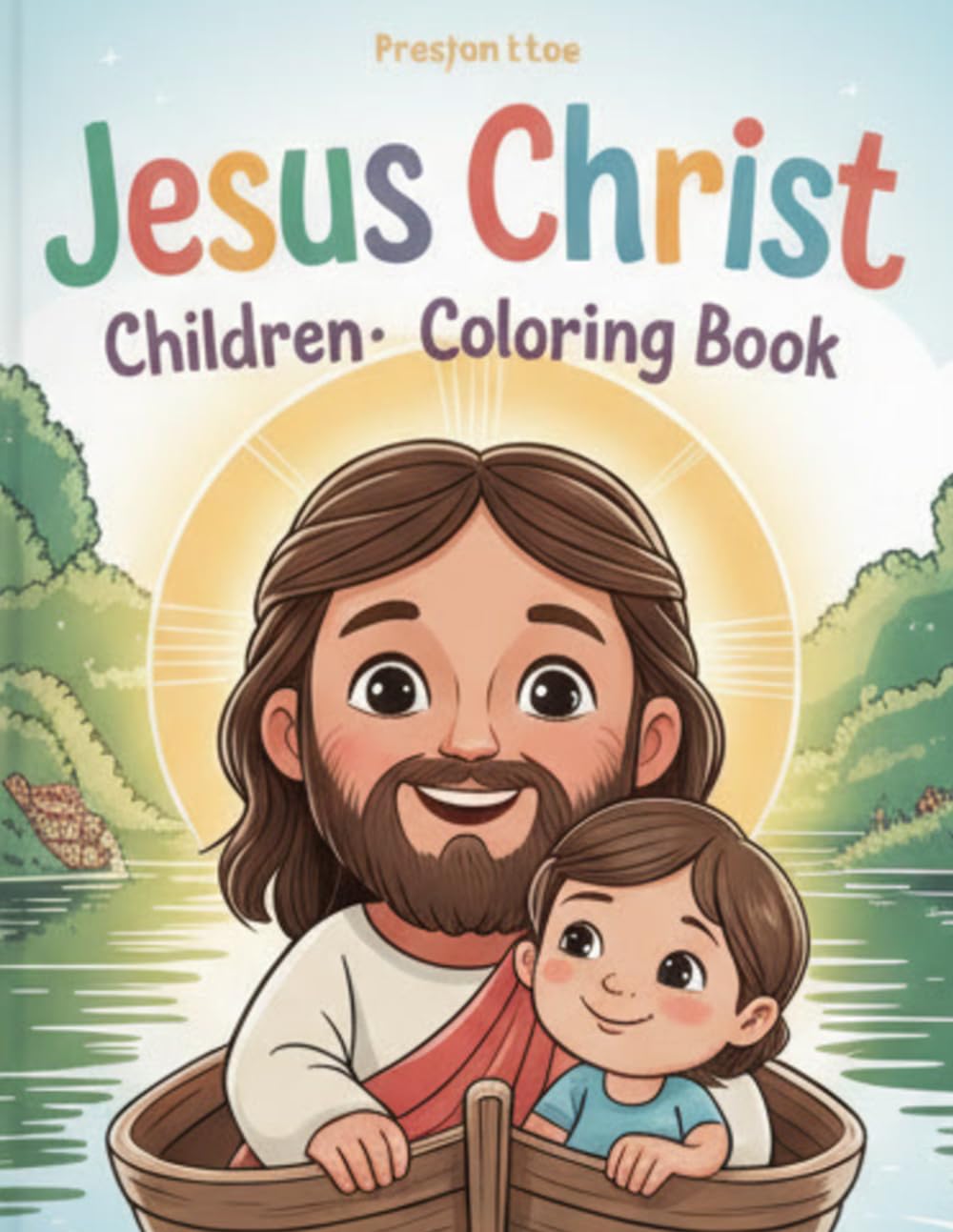 The Story of Jesus Coloring Book: Learning About Love, Kindness, and Faith in a Fun Way