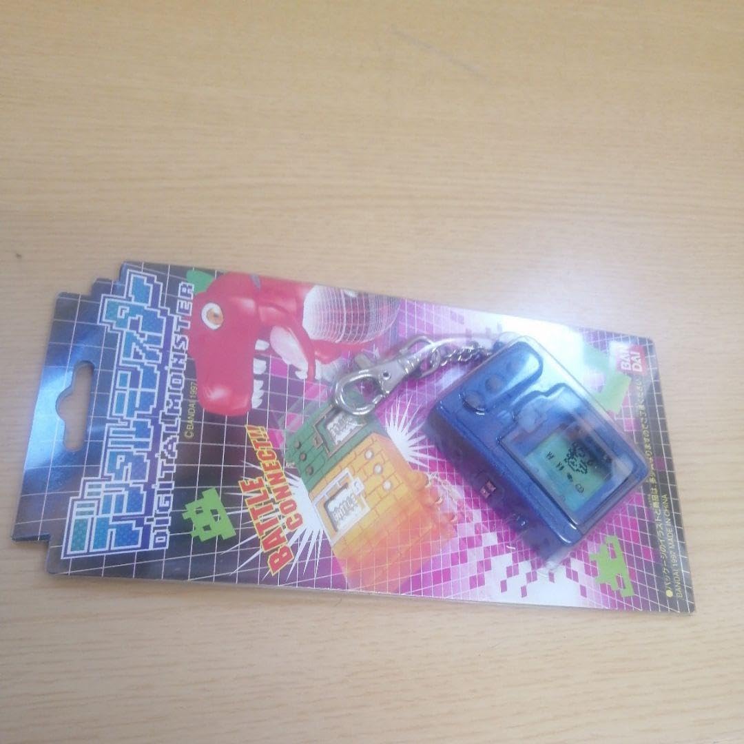 星見 携帯ゲーム 即決/デジタルモンスター/デジモン/1997年/LSI電子ゲーム/育成/本体説明書梱包材/軽く通電確認/当時物/長期保管経年劣化/レトロ/ジャンク  初期 デジタルモンスター デジモン 育成ゲーム